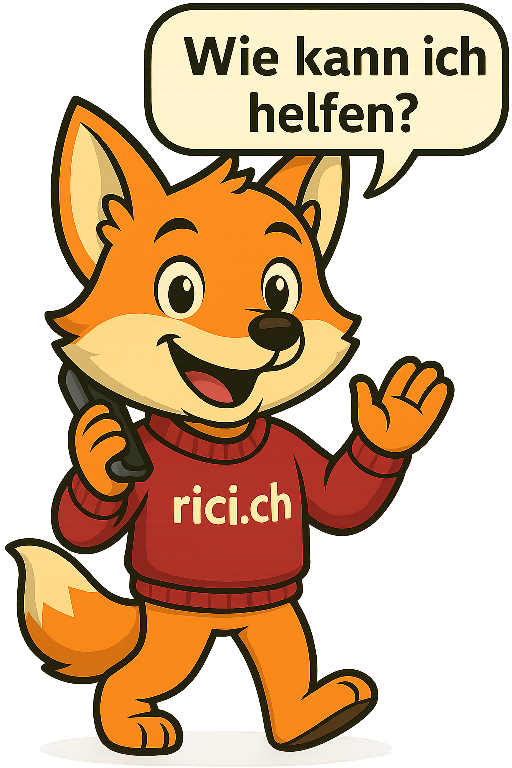 Illustration: Technische Hilfe für Internet, WLAN und Computer.